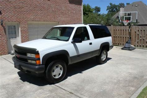 Buy Used 1997 Chevrolet Tahoe 2 Door Lt Sport 4x4 Very Clean In