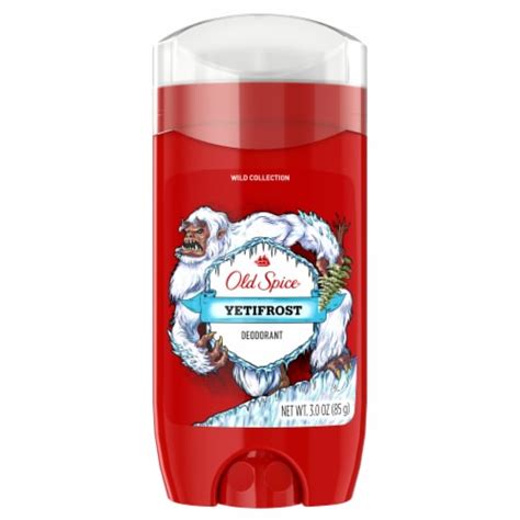 Old Spice Men Wild Collection Yetifrost Deodorant 3 Oz QFC