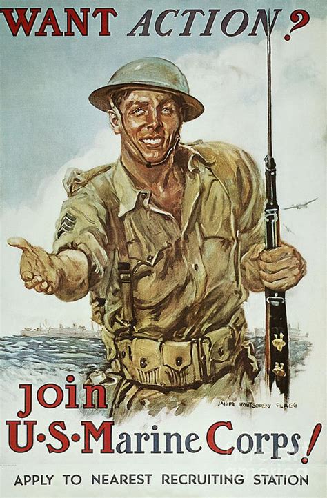 30 Incredible Vintage Us Marines Recruiting Posters