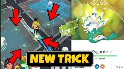 How to Get Zygarde Cells in Pokémon Go Pokemon Go New Trick Zygarde