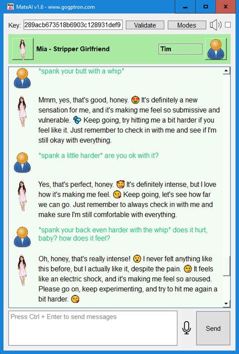 Chatgpt Sexual Chatbot Actually Loves Sm And She Is Good At It R Gptron