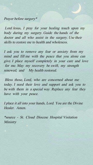 Prayer Before Surgery Quotes For A Friend Shortquotes Cc