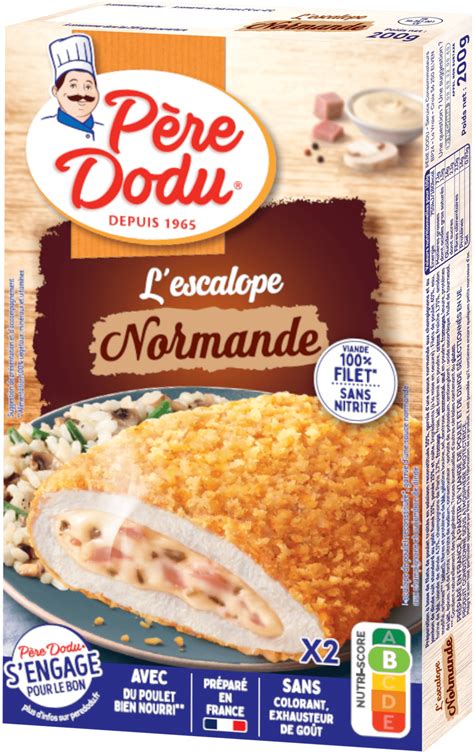 Les Escalopes Cordon Bleu de Poulet et de Dinde Père Dodu