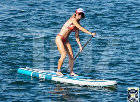 Bikini Clad Lara Trump Shows Off Her Toned Body While Paddleboarding With Husband Eric