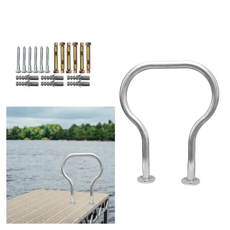 snapklikcom boat dock boarding handrail safety grab barhand