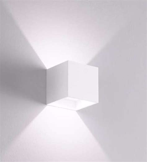 Applique A Luce Led Integrata Dal Design Moderno A Forma Di Cubo