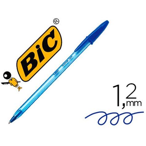 BOLIGRAFO BIC CRISTAL SOFT AZUL PUNTA DE 1 2 MM Tienda De ESCRITURA Y