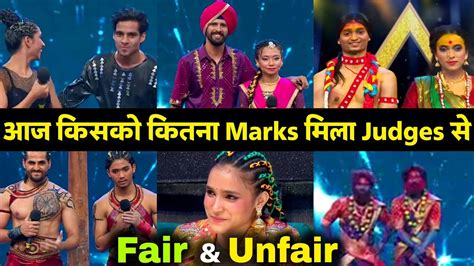 Today Judges Score Indias Best Dancer 2023 Indias Best Dancer Today