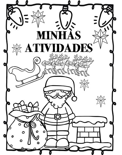 Capinhas De Natal Para Atividades