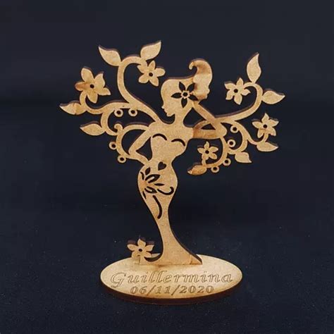 Souvenir Mdf Cumplea Os Arbol De La Vida Economico En Venta