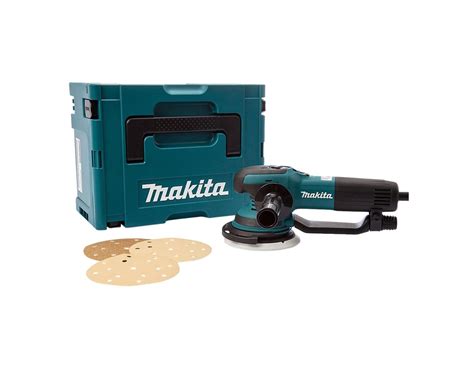 Makita Bo6050j 1 Random Orbit Sander 110v Buy Online At Uk Planet Tools Shop