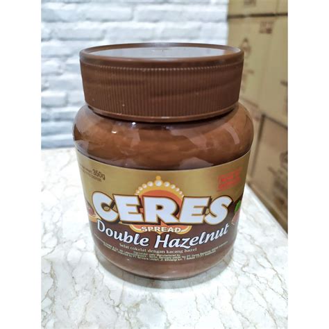 Jual Ceres Spread Double Hazelnut 350 Gram Selai Ceres Hazelnut