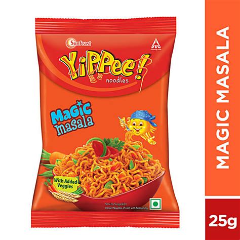 Buy Sunfeast Yippee Noodles Magic Masala Gm Pouch Online At The Best