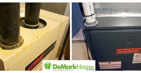 Hvac Before After Gallery Demark Home Ontario Furnaces A C Water