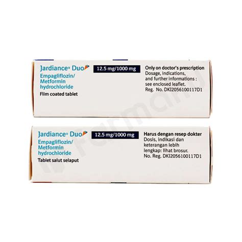 Jardiance Duo 12 5 Mg 1000 Mg Tablet Farmaku