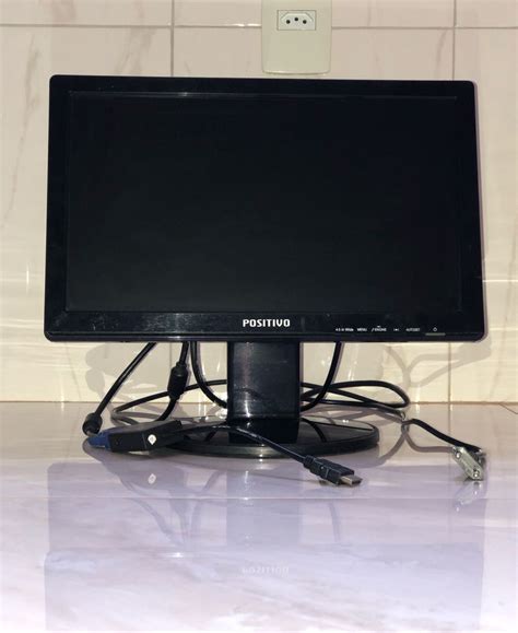 Monitor Positivo Polegadas Computador Desktop Positivo Usado