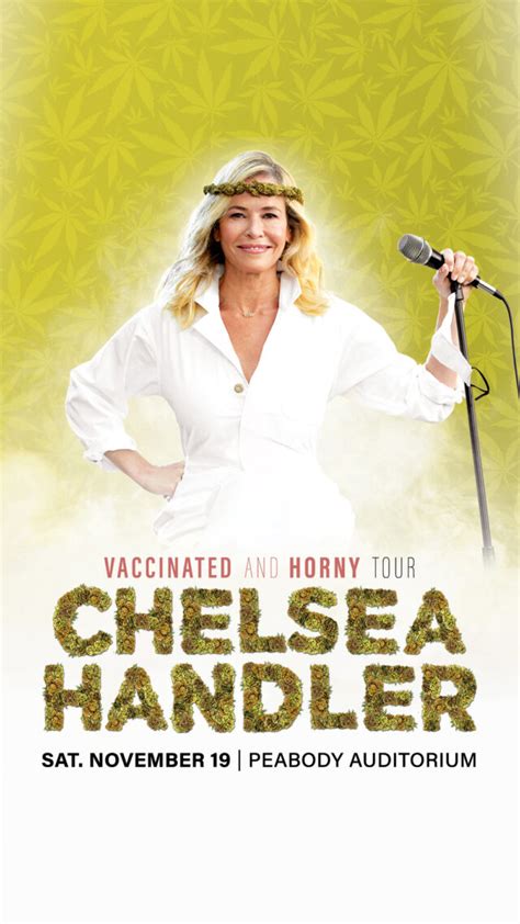 GIVEAWAY Chelsea Handler At Peabody Auditorium Daytona Beach Nov 19