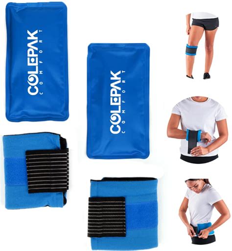 Buy Colepak Comfort Hot And Cold Ice Packs For Injuries Reusable Gel