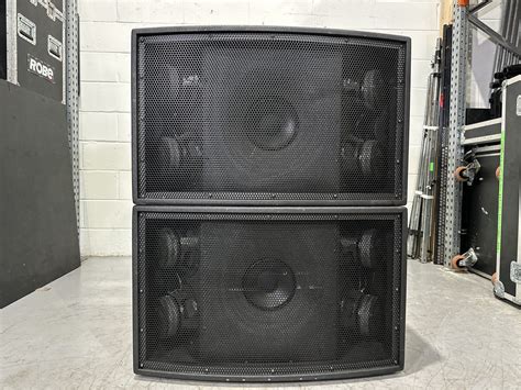 Pair Of Danley Sound Labs Sm B T Full Range Loudspeakers Dry Hire