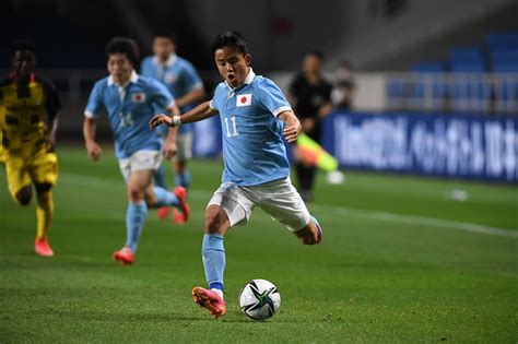 【u 24日本代表】20歳初ゴールの久保建英が語った上田綺世との“いい関係”「すごくやりやすい」 サカノワ