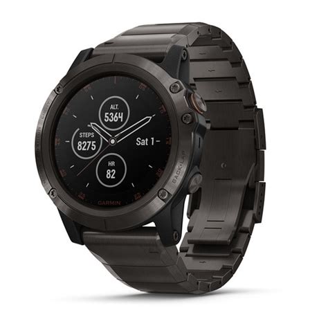 Garmin Fenix X Plus Multisport Watch Sapphire Carbon Gray Dlc