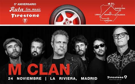 Previa del próximo concierto de M CLAN en La Riviera