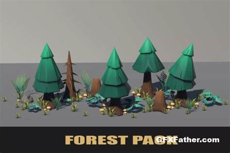 Unity Assets Stylised Pbr 3d Forest Pack V10 Gfxfather