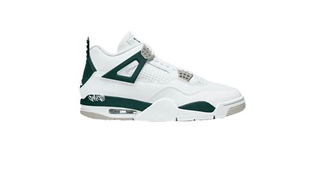 Nike Air Jordan 4 Oxidized Green Forty Four Sneaker