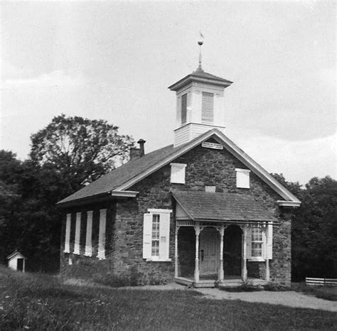 Lutz Franklin Schoolhouse Lower Saucon Township 1950s This