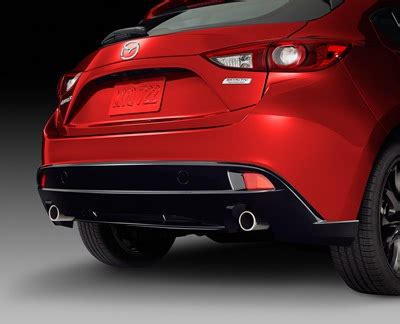 2014 Mazda Mazda3 Aero Kit Rear Diffuser QBMN 50 360 PZ