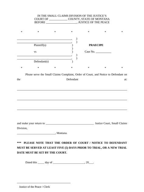 Praecipe Fill Out Sign Online Dochub