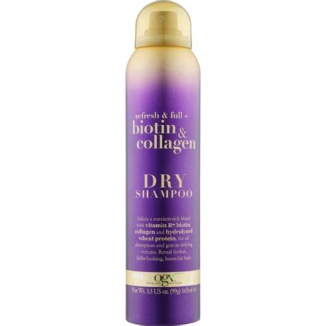 OGX Biotin & Collagen, Suchy Szampon Zwiększający Objętość, 165ml ...