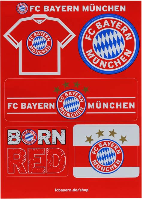 Amazon Fc Bayern Munich バイエルン・ミュンヘン オフィシャル ステッカーセット 16295 Fc