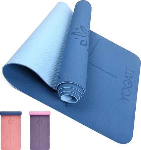 Yogati Esterilla Yoga Con Correa Esterilla Deporte Gruesa Para Yoga