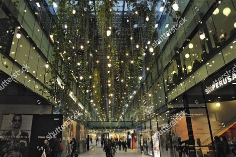 Hanging Gardens Fuenf Hoefe Shopping Arcade Editorial Stock Photo