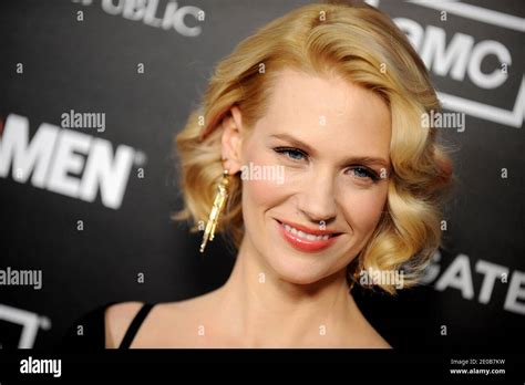 January Jones Attends The Mad Men Season 5 Premiere Held At The Cinerama Dome In Los Angeles