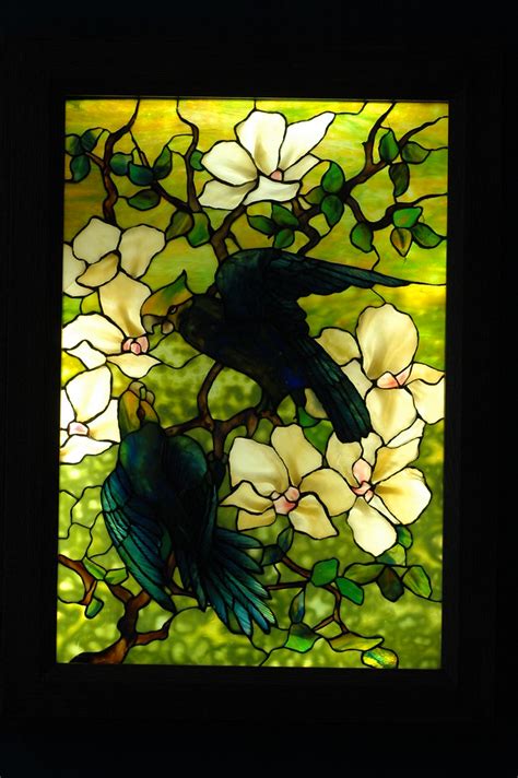 Stained Glass Panel Birds The Metropolitan Museum Of Art Flickr