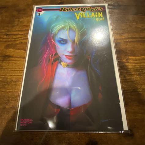 Harley Quinn S Villain Of The Year 1 Nm Shannon Maer Trade Variant 2020 🔥 Ebay