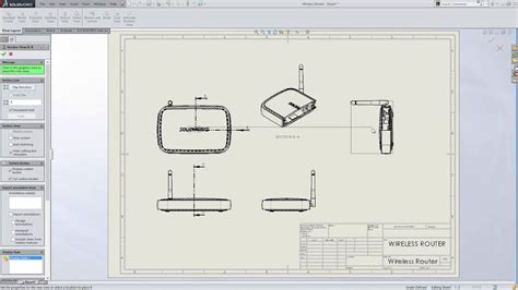 How To Create An Isometric Section View In Solidworks Youtube