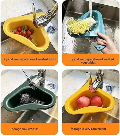 Kitchen Sink Drain Basket Swan Drain Baskets Multi Functional Hanging