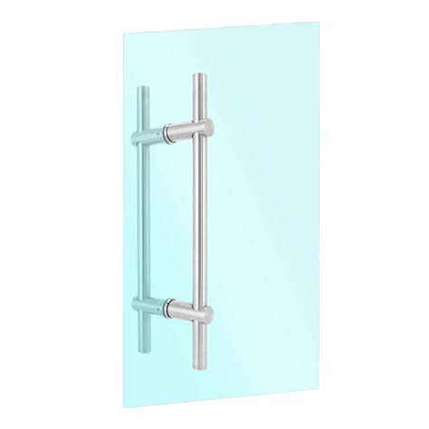 Jaladera Tipo H 50 Cm Para Puertas De Cristal 2222050SA Herralum