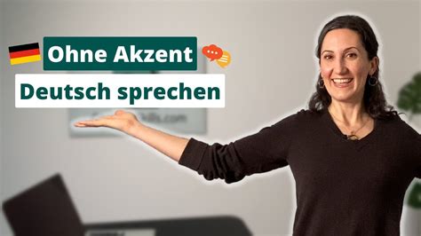 Akzentfrei Deutsch Lernen Mit Online Kurs Funktioniert Das Youtube