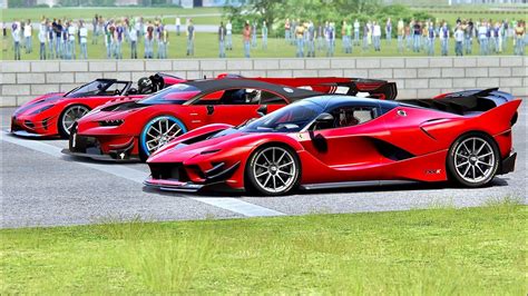 Bugatti Vision GT Vs Ferrari FXX K EVO Vs Koenigsegg One 1 Old