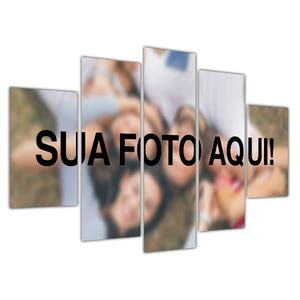 Kit Placa Quadro Personalizado C Sua Foto 3d Borda Infinita Leroy Merlin