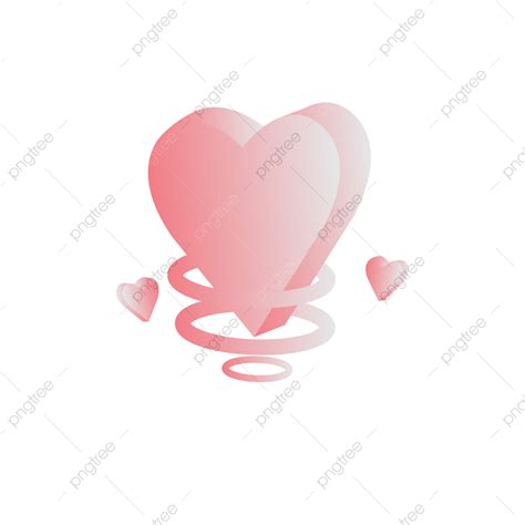 3d Como Balão De Amor Png 3d Coração Balão Imagem Png E Vetor Para