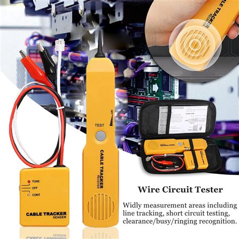 Wire Tracer Tone Generator And Probe Kit Network Cable Continuity Phone