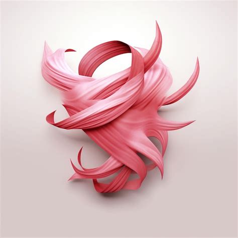 premium ai image  pink number   number