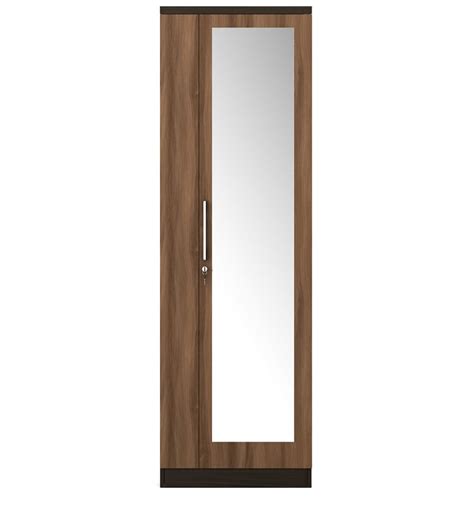 Buy Kosmo Ken 1 Door Wardrobe In Walnut Natural Wenge Finish With