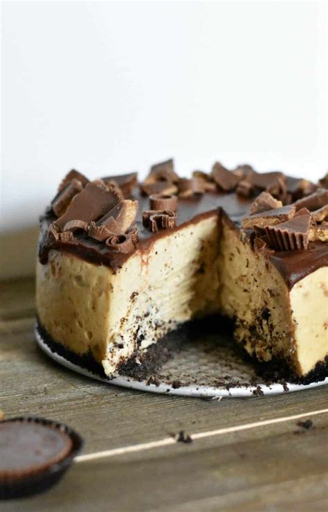 Decadent Reese S Peanut Butter Cheesecake Recipe Betsi World