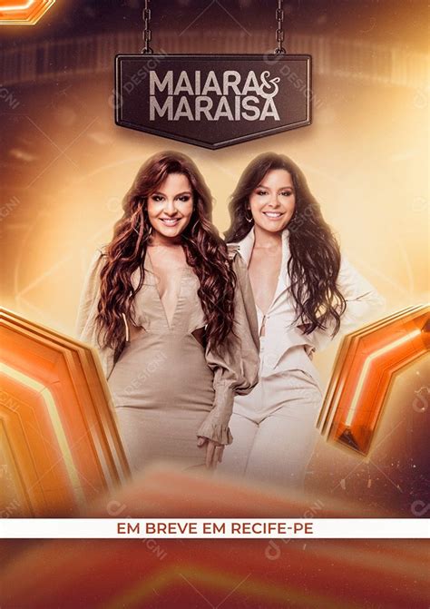 Em Breve Em Recife Pe Maiara E Maraisa Flyer Social Media Psd Edit Vel